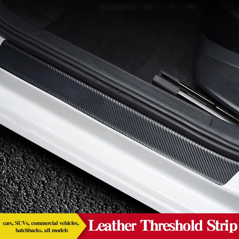 Car Leather Threshold Strips For Cars SUVs Commercial Vehicles Hatchbacks All Models Car Welcome Pedal Threshold Stickers
Car Leather Threshold Strips For Cars SUVs Commercial Vehicles Hatchbacks All Models Car Welcome Pedal Threshold Stickers