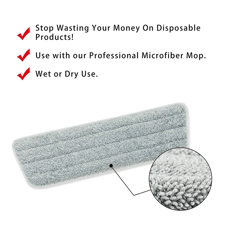 6 Pack Mop Pads Wet Dry Microfiber Mop Cleaning Pad Mop Refills Replacement Heads For Most Spray Mops And Reveal Mops
6 Pack Mop Pads Wet Dry Microfiber Mop Cleaning Pad Mop Refills Replacement Heads For Most Spray Mops And Reveal Mops