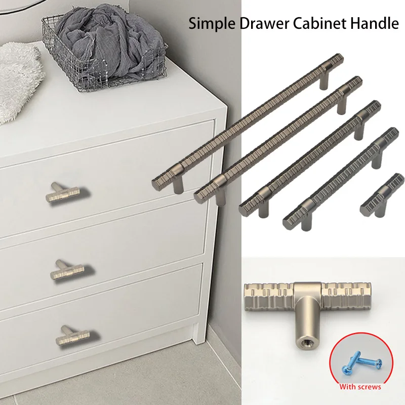 Simple Style Hardware Furniture Handle Knobs Knurled Textrued Handles for Cabinets and Drawers Wardrobe Dresser Door Handles
Simple Style Hardware Furniture Handle Knobs Knurled Textrued Handles for Cabinets and Drawers Wardrobe Dresser Door Handles