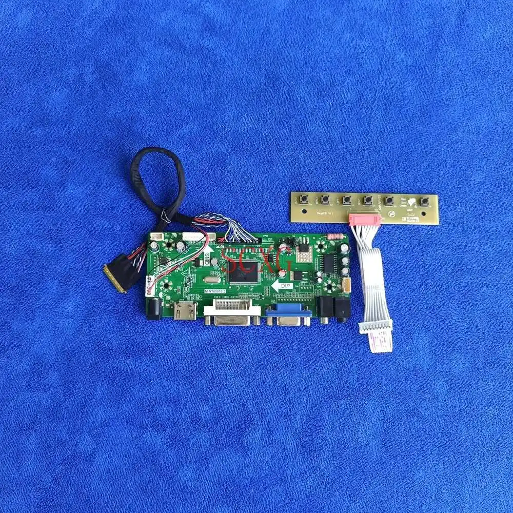 Fit N116B6/N116BGE HDMI-compatible DVI VGA 1366*768 LVDS 40 Pin M.NT68676 DIY Kit 60Hz WLED LCD display drive controller board
Fit N116B6/N116BGE HDMI-compatible DVI VGA 1366*768 LVDS 40 Pin M.NT68676 DIY Kit 60Hz WLED LCD display drive controller board