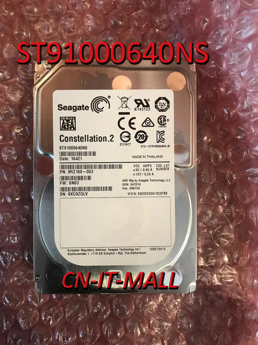 Seagate Constellation.2 ST91000640NS 1TB 7200 RPM 64MB Cache SATA 6.0Gb/s 2.5" Enterprise-class Internal Hard Drive
Seagate Constellation.2 ST91000640NS 1TB 7200 RPM 64MB Cache SATA 6.0Gb/s 2.5" Enterprise-class Internal Hard Drive