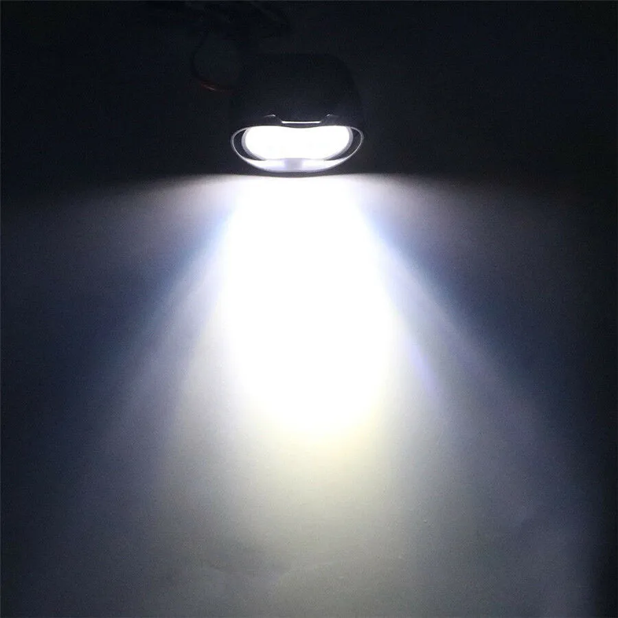 Fog Headlight Front High Brightness Lamp Motorcycle Spotlight Universal White 6500K
Fog Headlight Front High Brightness Lamp Motorcycle Spotlight Universal White 6500K