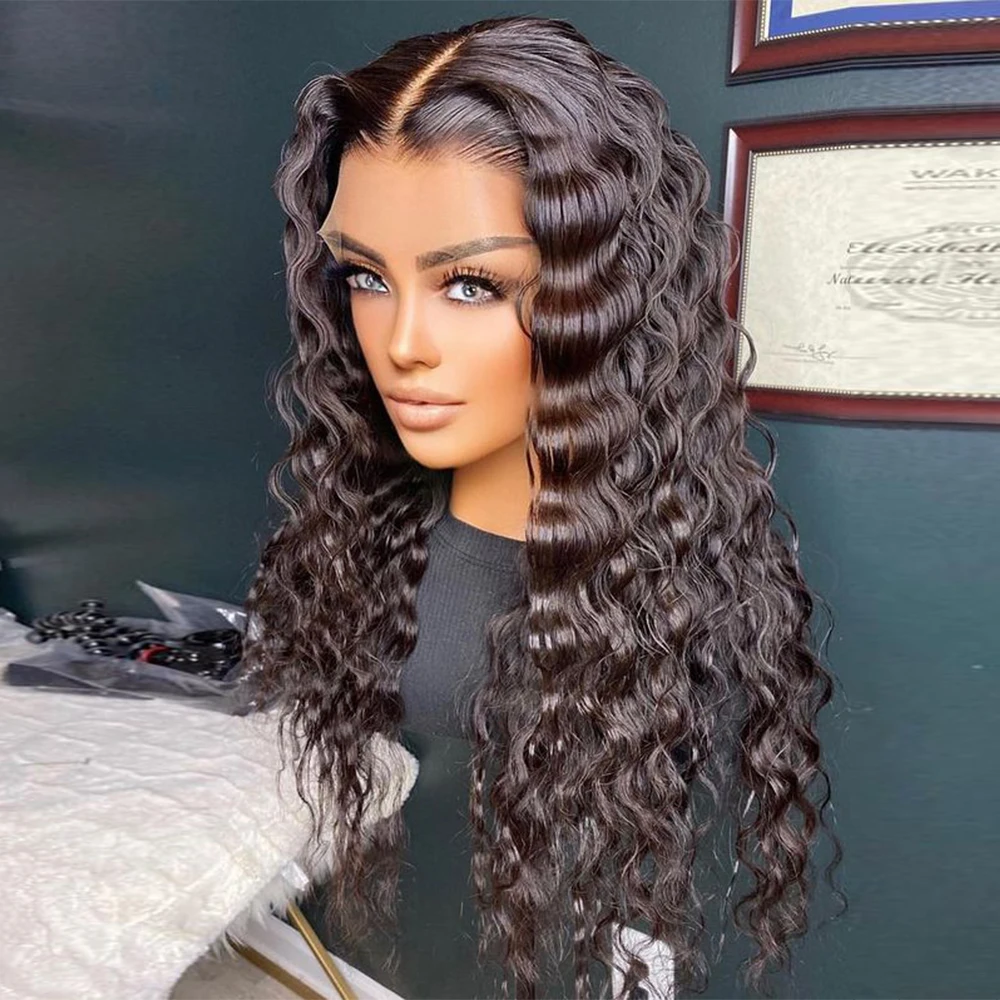 Preplucked Kinky Curly Black Natural Color Lace Front Synthetic Wig High temperature resistance Wigs For Women With Baby Hair
Preplucked Kinky Curly Black Natural Color Lace Front Synthetic Wig High temperature resistance Wigs For Women With Baby Hair