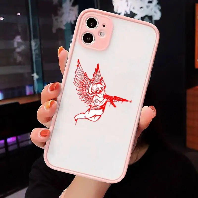 Angel with gun Phone Cases Matte For iPhone 12 Mini 11 Pro XR XS Max 7 8 Plus X Hard PC Back Cover
Angel with gun Phone Cases Matte For iPhone 12 Mini 11 Pro XR XS Max 7 8 Plus X Hard PC Back Cover