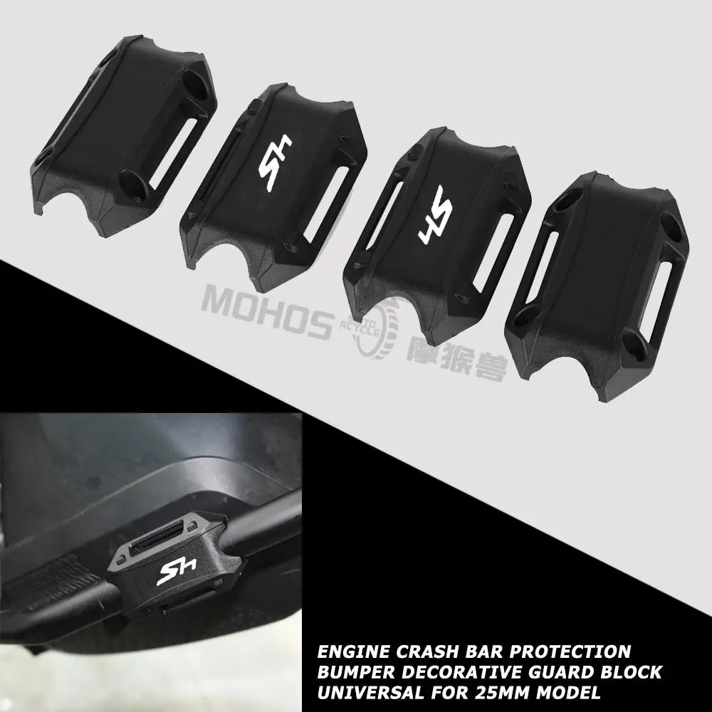 SH125 Motorcycle 25mm Engine Crash bar Protection Bumper Decorative Guard Block FOR Honda SH125i SH300 SH300i SH 125 125i 300 i
SH125 Motorcycle 25mm Engine Crash bar Protection Bumper Decorative Guard Block FOR Honda SH125i SH300 SH300i SH 125 125i 300 i