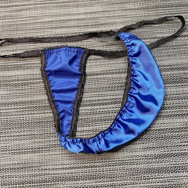 Satin T-Back Thongs Men Elastic G-string Underwear Low Rise Sexy Simple Panties Erotic Lingerie Underpants Bulge Pouch C String
Satin T-Back Thongs Men Elastic G-string Underwear Low Rise Sexy Simple Panties Erotic Lingerie Underpants Bulge Pouch C String