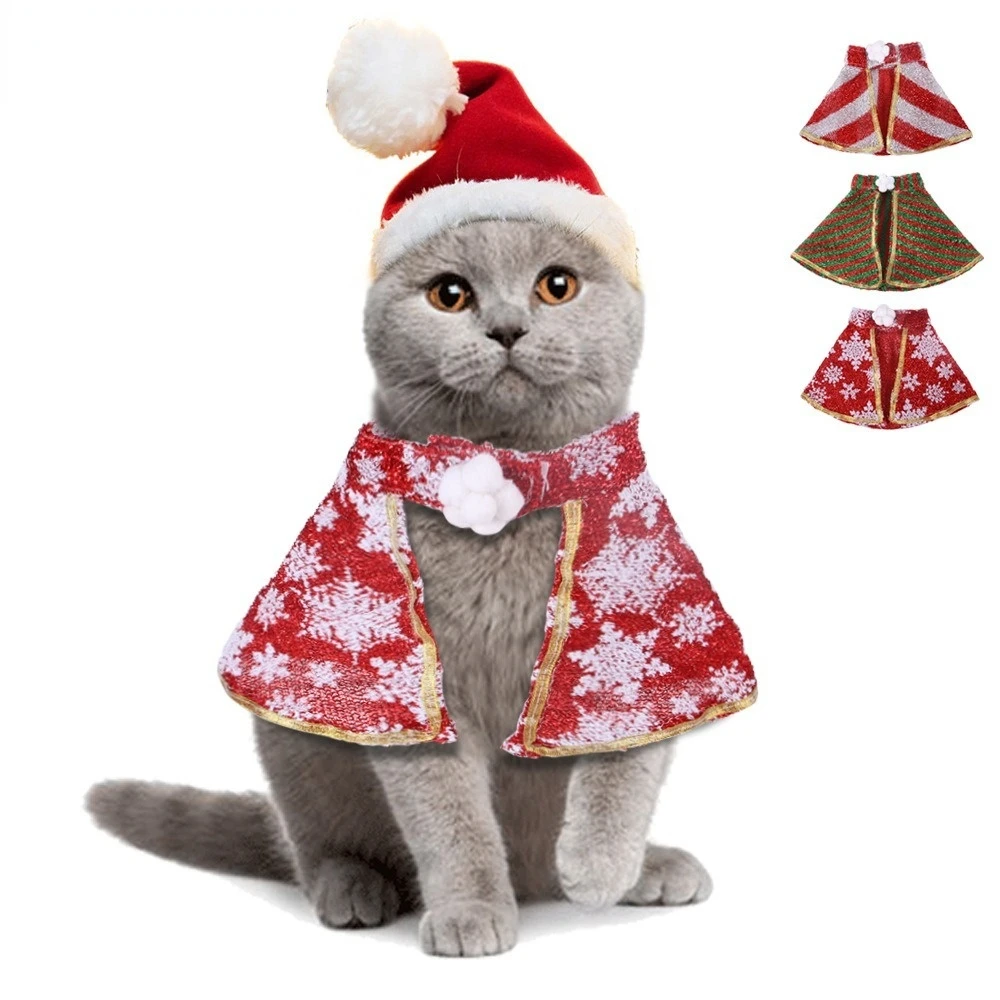 Dog Cat Clothes Cute Winter Funny Christmas Pet Clothes Pet Costume Warm Puppy Santa Red Scarf Dog Cat Cloak Pet Supplies
Dog Cat Clothes Cute Winter Funny Christmas Pet Clothes Pet Costume Warm Puppy Santa Red Scarf Dog Cat Cloak Pet Supplies