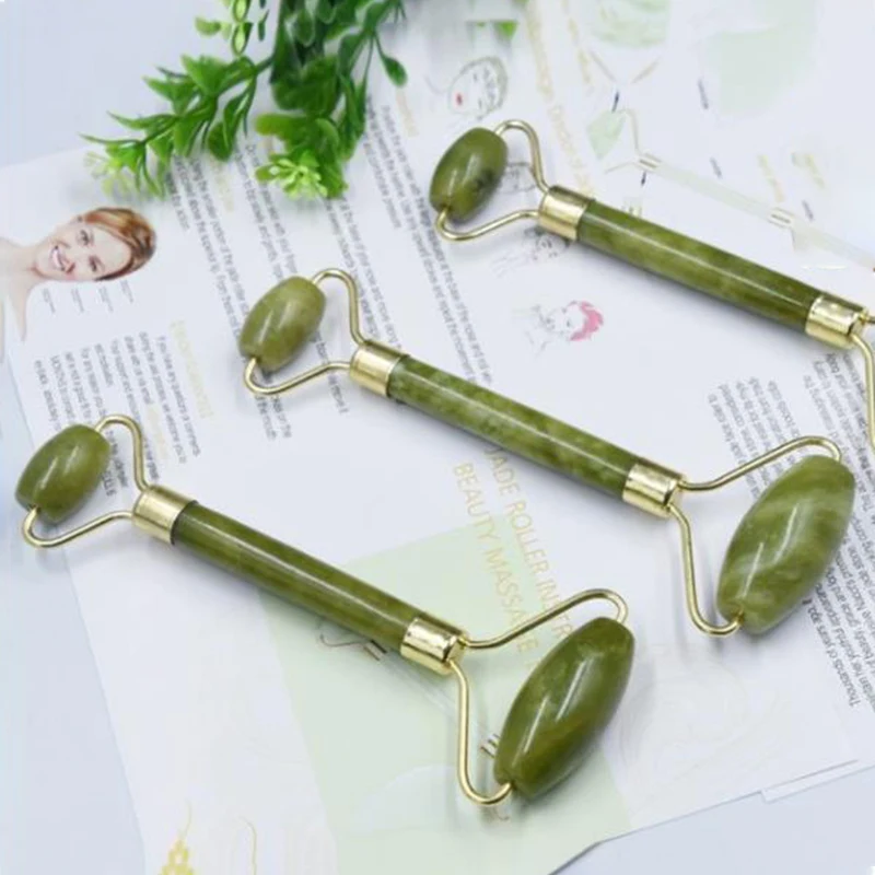 Natural Jade Face Massage Roller Beauty Facial Eye Neck Body Anti Ageing Therapy Skin Relaxation Slimming Beauty Health Care
Natural Jade Face Massage Roller Beauty Facial Eye Neck Body Anti Ageing Therapy Skin Relaxation Slimming Beauty Health Care
