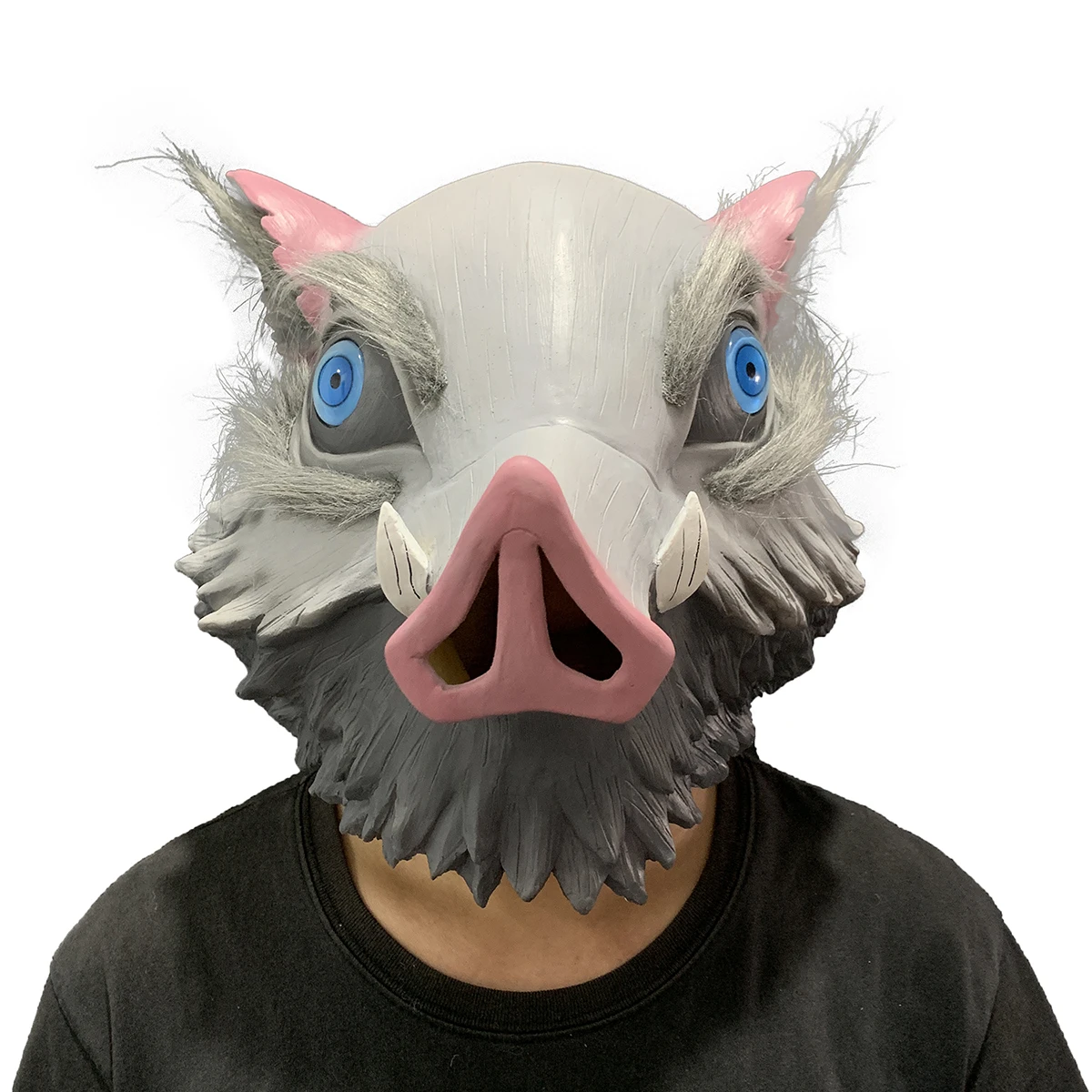 Demon Slayer Mask Latex Boar Hashibira Inosuke Masquerade Cosplay Costume Accessories Halloween Prop
Demon Slayer Mask Latex Boar Hashibira Inosuke Masquerade Cosplay Costume Accessories Halloween Prop