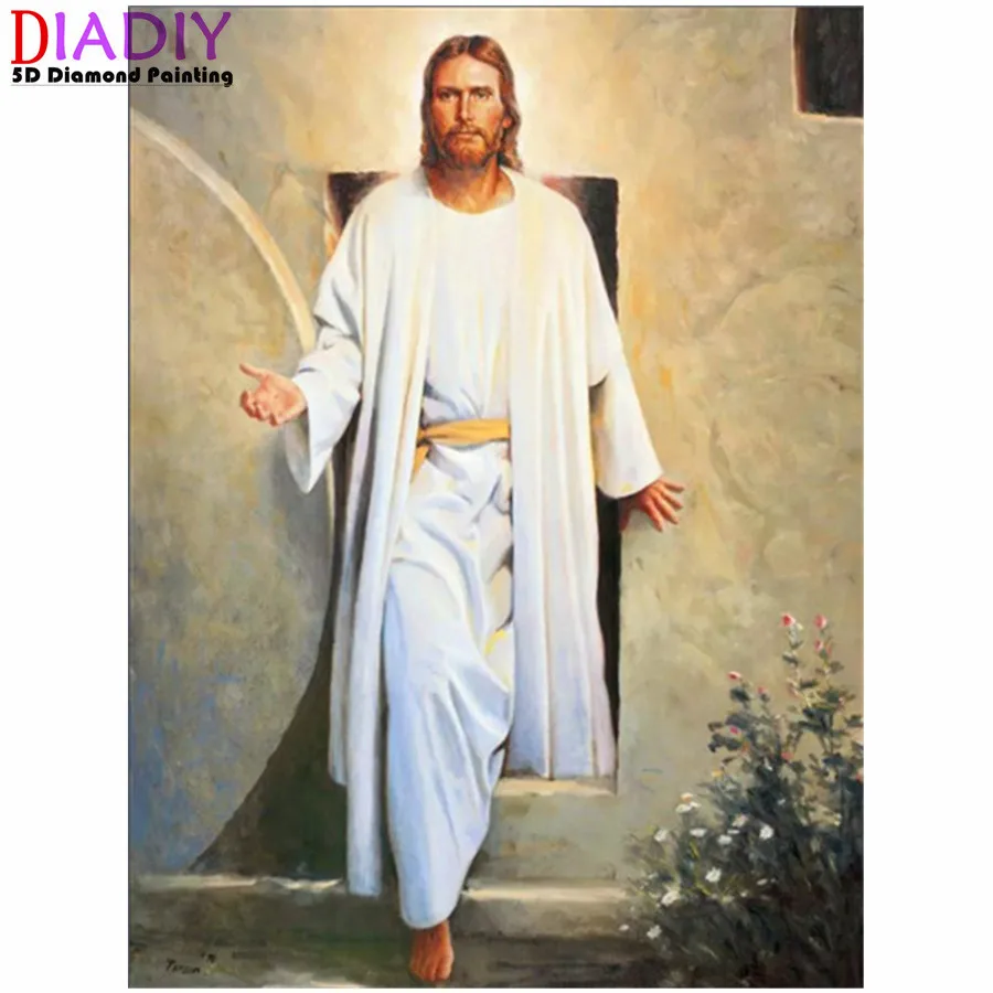 5D DIY Diamond Painting New Arrivals Religion Diamond Embroidery Sale Jesus Rhinestones Full Mosaic Decortion
5D DIY Diamond Painting New Arrivals Religion Diamond Embroidery Sale Jesus Rhinestones Full Mosaic Decortion