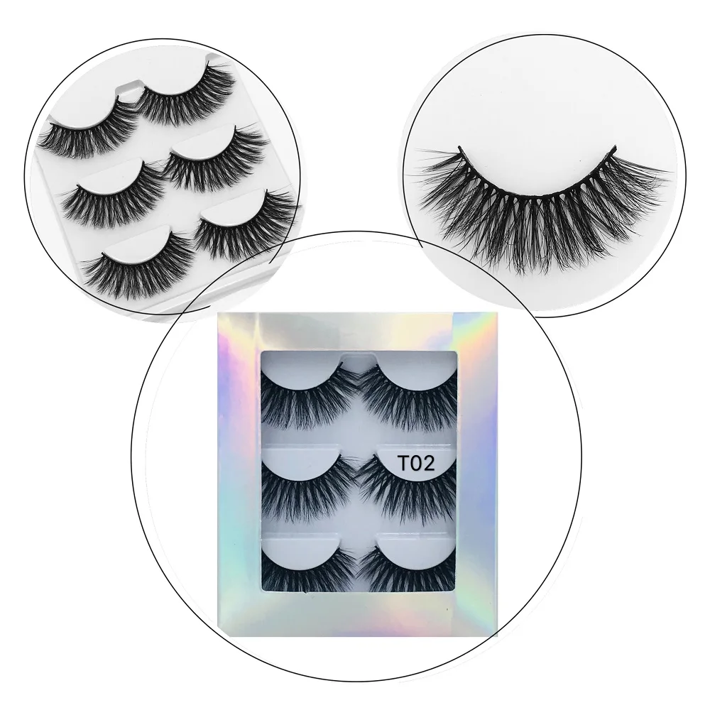 Flash girl thick eyelashes 18-20MM T series 10 styles 3pairs 3D 100% handmade Mink lasheswith Laser silver box
Flash girl thick eyelashes 18-20MM T series 10 styles 3pairs 3D 100% handmade Mink lasheswith Laser silver box