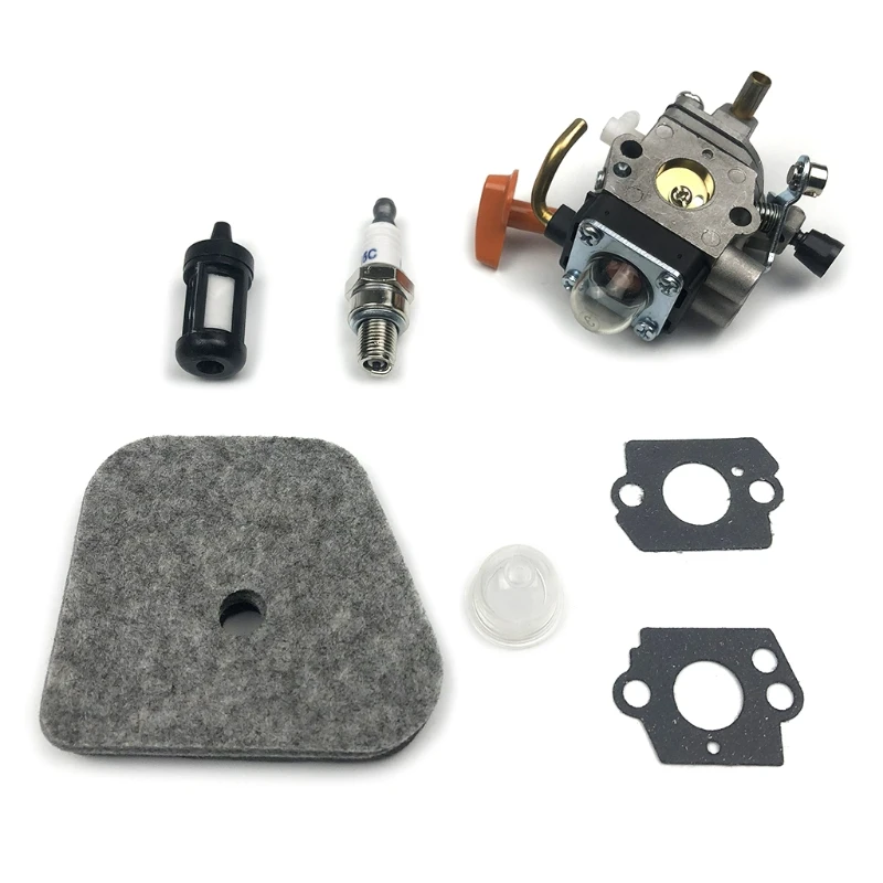 Carburetor Primer Bulb Air Fuel Filter Spark Plug for FS90 FS100 FS110 FS87 HT10 M17E
Carburetor Primer Bulb Air Fuel Filter Spark Plug for FS90 FS100 FS110 FS87 HT10 M17E