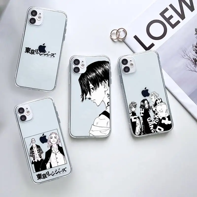 Tokyo Revengers Phone Case Transparent for iPhone 12 11 mini pro XS MAX 6 6S 8 7 Plus X 5S SE 2020 XR
Tokyo Revengers Phone Case Transparent for iPhone 12 11 mini pro XS MAX 6 6S 8 7 Plus X 5S SE 2020 XR