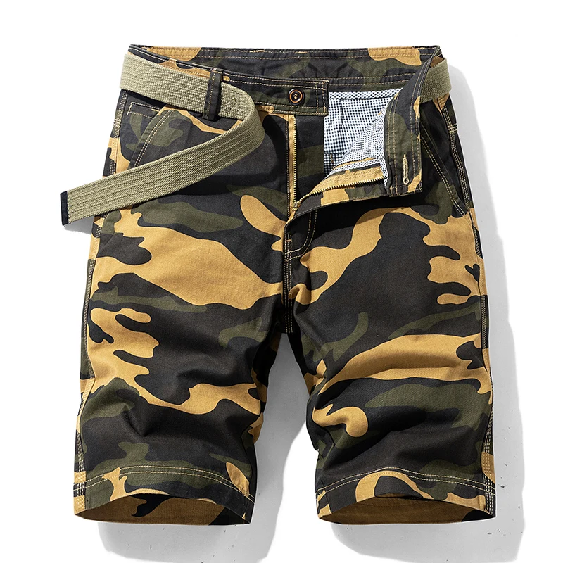 2021 New Summer High Quality Men's Baggy Cargo Shorts Casual Male camouflage Short Pants Fashion Loose knee lenght Trousers
2021 New Summer High Quality Men's Baggy Cargo Shorts Casual Male camouflage Short Pants Fashion Loose knee lenght Trousers