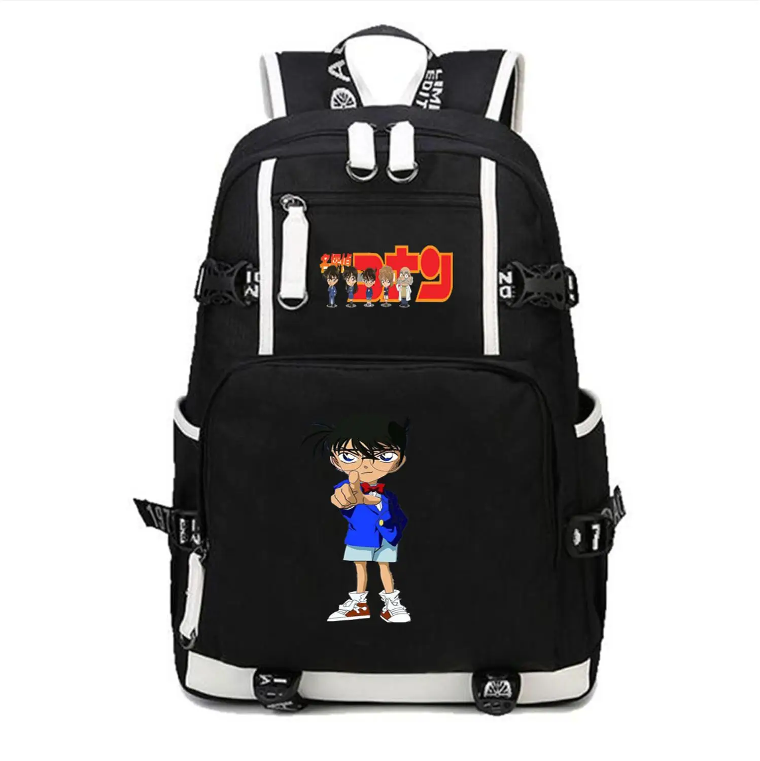 anime Hot Detective Conan backpack Mochila Bags Students book Rucksack Mochila men women Travel Package Canvas Printing Backpack
anime Hot Detective Conan backpack Mochila Bags Students book Rucksack Mochila men women Travel Package Canvas Printing Backpack