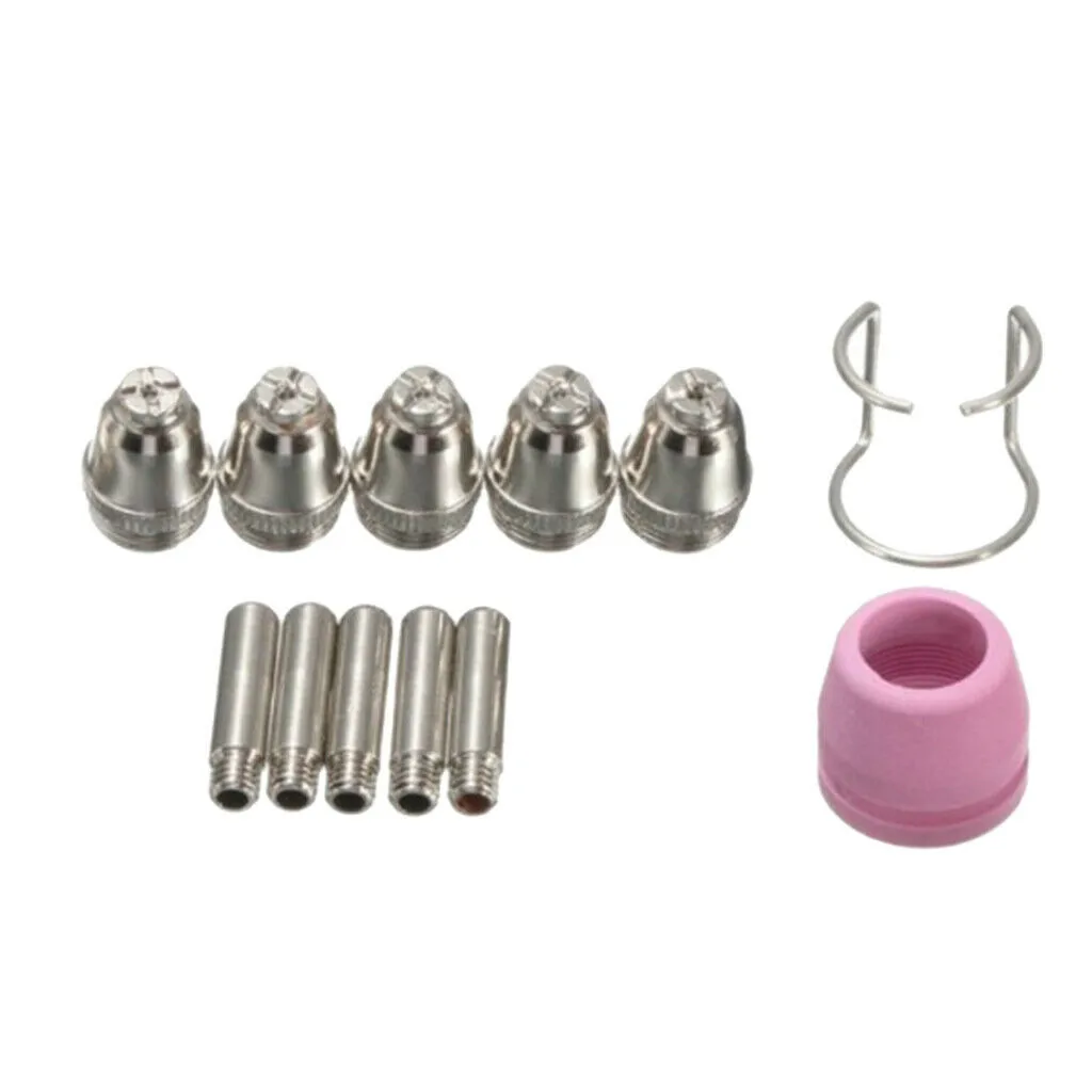 Replacement Electrodes Shield Cups Silver + Light Purple Torch Tips About 28x7 Mm
Replacement Electrodes Shield Cups Silver + Light Purple Torch Tips About 28x7 Mm