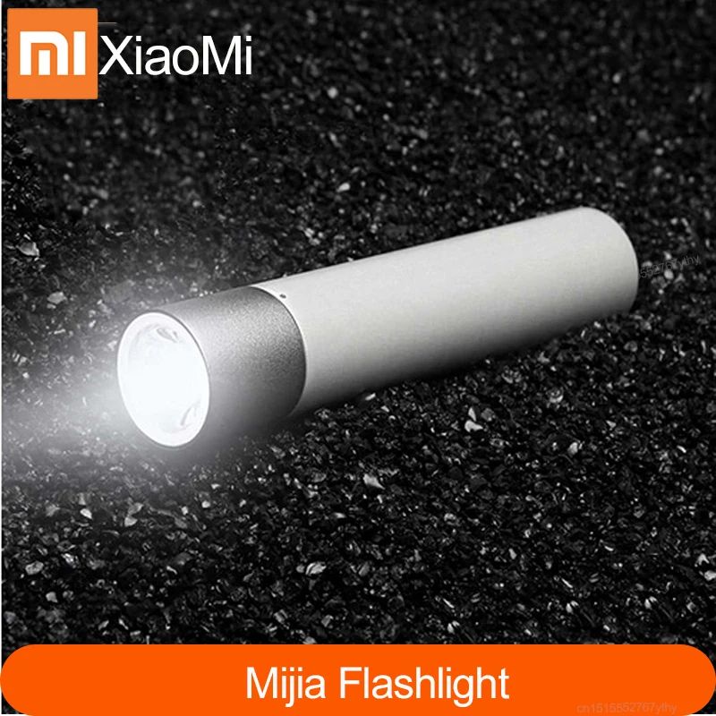 Портативный фонарик Xiaomi 11 регулируемых режимов яркости с вращающейся головкой