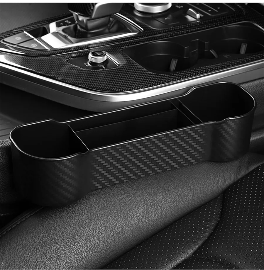1PC Left/Right Universal Carbon Fiber Passenger Driver Side Car Seat Gap Storage Box for Pocket Organizer Phone Holders
1PC Left/Right Universal Carbon Fiber Passenger Driver Side Car Seat Gap Storage Box for Pocket Organizer Phone Holders