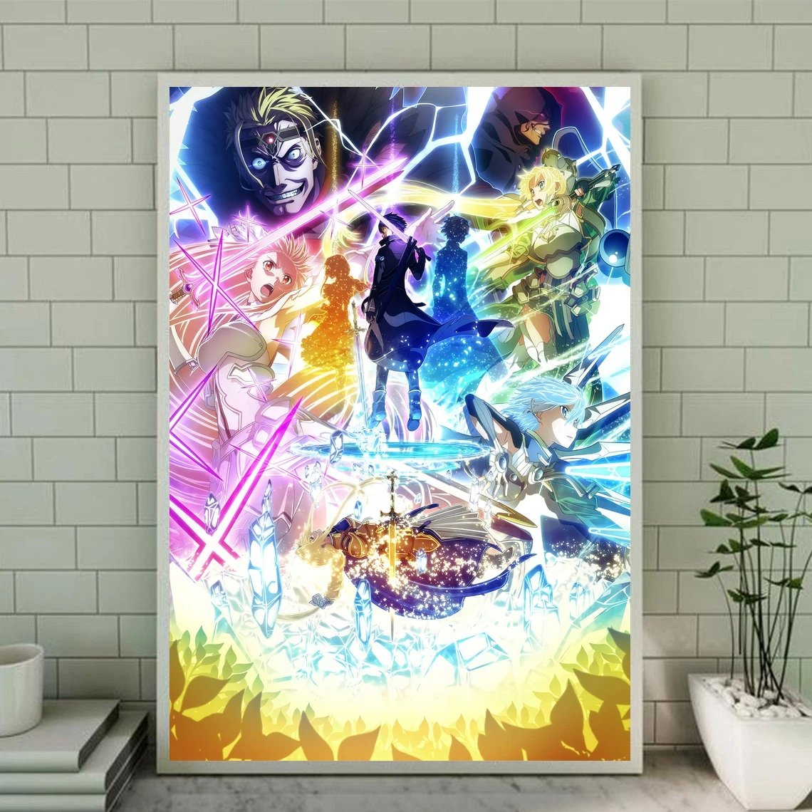 Меч искусство онлайн война Underworld аниме плакат японский аниме фильм Холст плакат печать украшения дома живопись (без рамки)
Меч искусство онлайн война Underworld аниме плакат японский аниме фильм Холст плакат печать украшения дома живопись (без рамки)