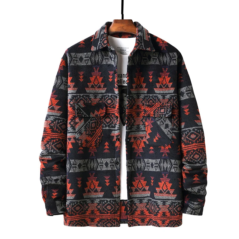 Mens Long Sleeve Classic Woolen Shirt Hipster Plaid Button Up Shirt Men Hip Hop Streetwear Harajuku Shirts Camisas Hombre XXL
Mens Long Sleeve Classic Woolen Shirt Hipster Plaid Button Up Shirt Men Hip Hop Streetwear Harajuku Shirts Camisas Hombre XXL