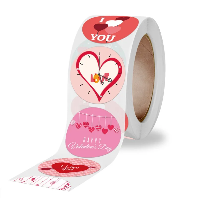 500pcs Happy Valentine's Day Sealing Sticker Labels Birthday Party Handmade Tag Gift Decoration Favors Decor Sticker Label Roll
500pcs Happy Valentine's Day Sealing Sticker Labels Birthday Party Handmade Tag Gift Decoration Favors Decor Sticker Label Roll