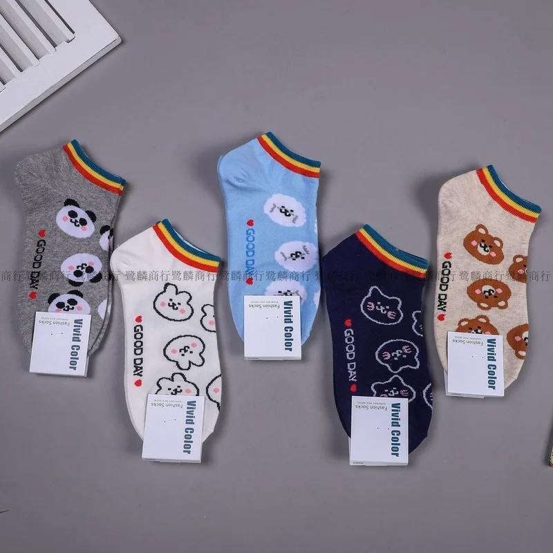 Cartoon Socks Women Dog Cotton Sock for Woman Colorful Adult Kawaii Ladies Elegant Ankle Sox Spring Summer Female Trendy Sokken
Cartoon Socks Women Dog Cotton Sock for Woman Colorful Adult Kawaii Ladies Elegant Ankle Sox Spring Summer Female Trendy Sokken