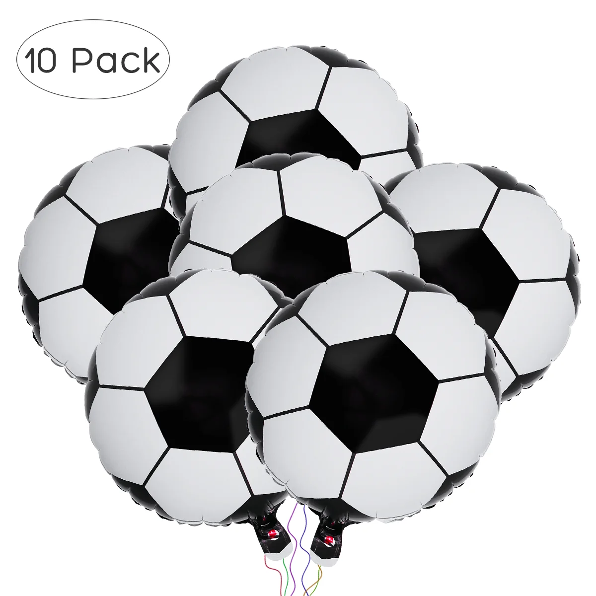 10Pcs 18 Inch Football Aluminum Foil Balloon Soccer Metallic Mylar Balloons Decoration
10Pcs 18 Inch Football Aluminum Foil Balloon Soccer Metallic Mylar Balloons Decoration