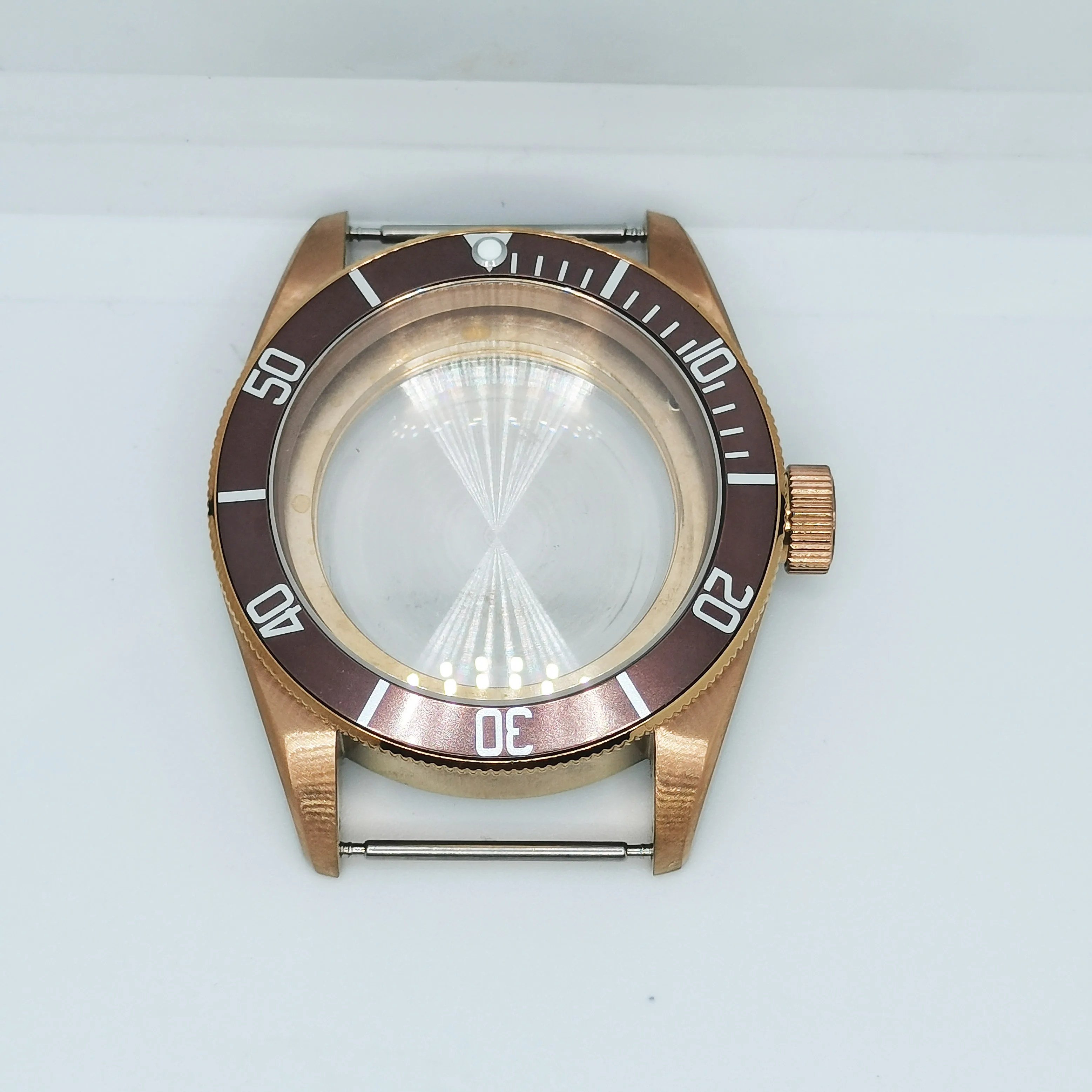 41mm Sapphire Glass Aluminum Bezel Case Fit ETA 2836 DG5833 Miyota 8215 8200 Mingzhu 2813 3804 Automatic Movement
41mm Sapphire Glass Aluminum Bezel Case Fit ETA 2836 DG5833 Miyota 8215 8200 Mingzhu 2813 3804 Automatic Movement