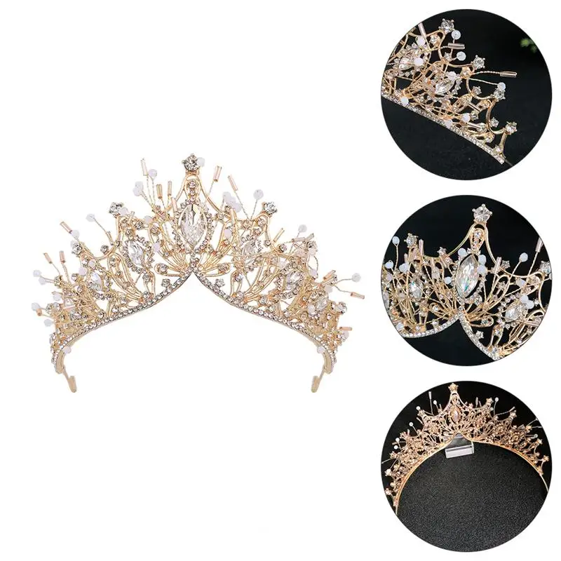 1Pc Delicate Exquisite Hair Ornament Head-wear Baroque Style Charming Hair-hoop Hair Jewelry for Party Girl
1Pc Delicate Exquisite Hair Ornament Head-wear Baroque Style Charming Hair-hoop Hair Jewelry for Party Girl