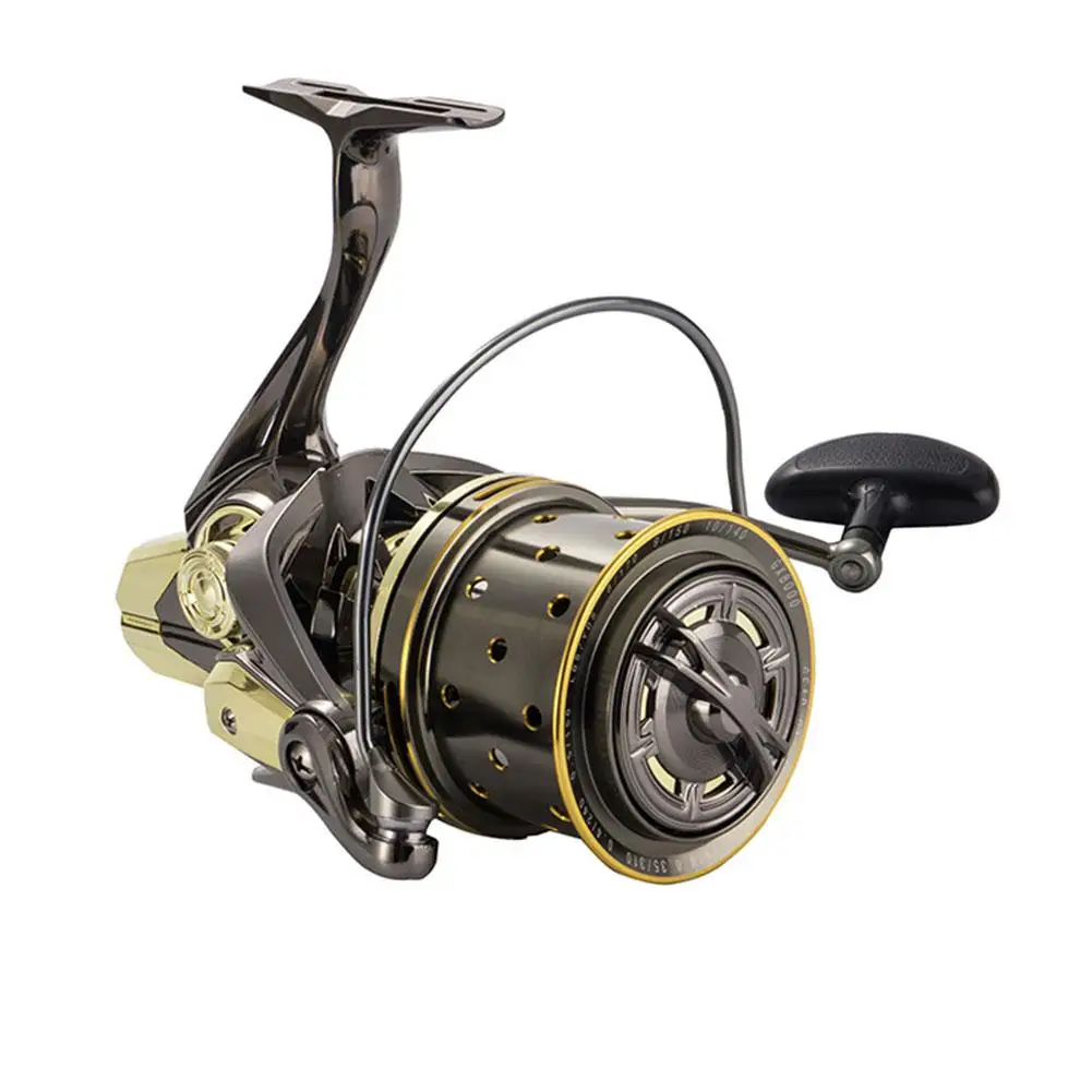10+1BB Spinning Fishing Reel 4.7:1 Gear Ratio 8000/10000/12000 Spinning Fishing Reel High Strength Anti-Seawater Spinning Wheel
10+1BB Spinning Fishing Reel 4.7:1 Gear Ratio 8000/10000/12000 Spinning Fishing Reel High Strength Anti-Seawater Spinning Wheel