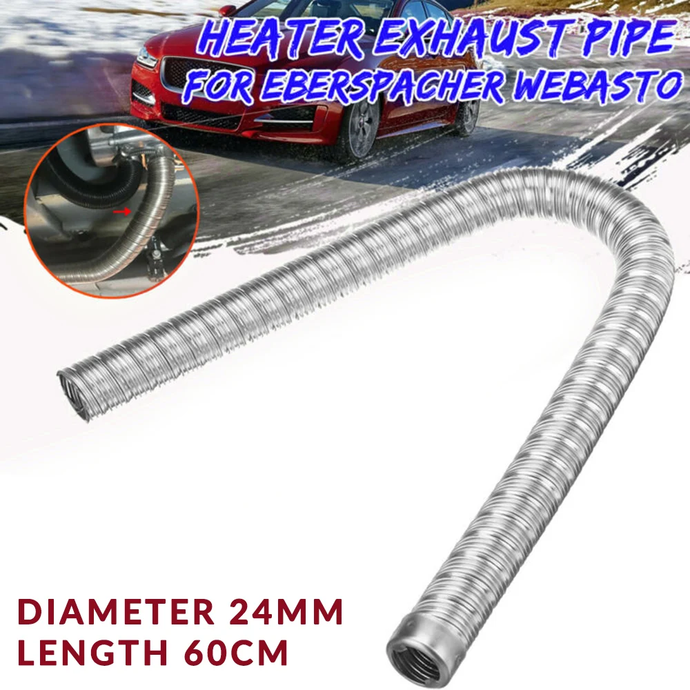 ID 24mm Length 60cm/23.62in Exhaust Pipe Diesel Exhaust Pipe For Webasto Heater Flexible Stainless Steel Silver Pipe Durable
ID 24mm Length 60cm/23.62in Exhaust Pipe Diesel Exhaust Pipe For Webasto Heater Flexible Stainless Steel Silver Pipe Durable