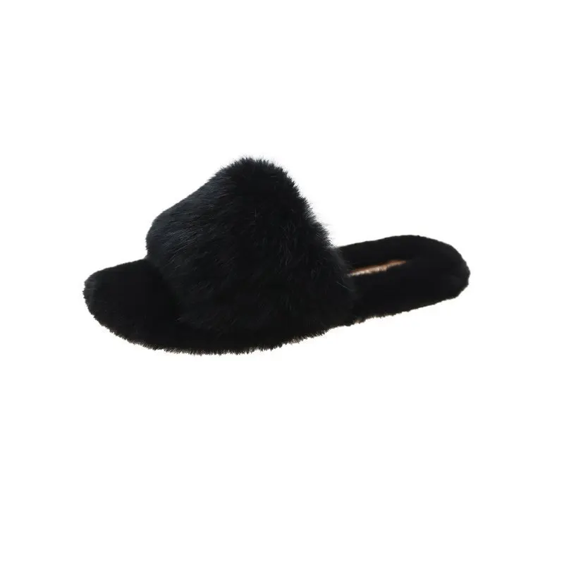 Plush slippers for women autumn winter 2020 new Korean fashion round head flat bottomed slippers
Plush slippers for women autumn winter 2020 new Korean fashion round head flat bottomed slippers