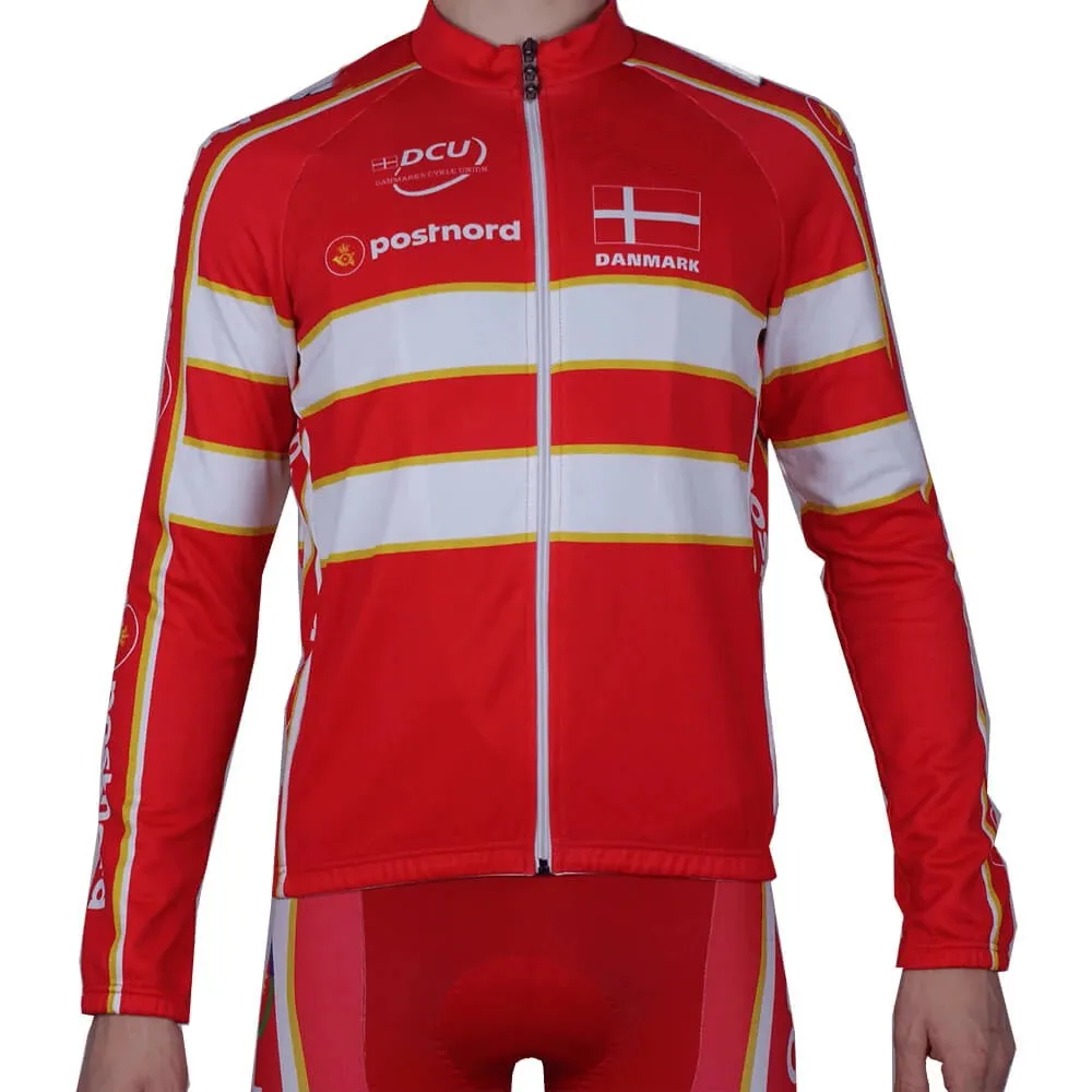 SPRING SUMMER Long Cycling Jerseys 2019 DENMARK NATIONAL TEAM RED Mtb Long Sleeve Men Bike Wear Cycling Clothing
SPRING SUMMER Long Cycling Jerseys 2019 DENMARK NATIONAL TEAM RED Mtb Long Sleeve Men Bike Wear Cycling Clothing