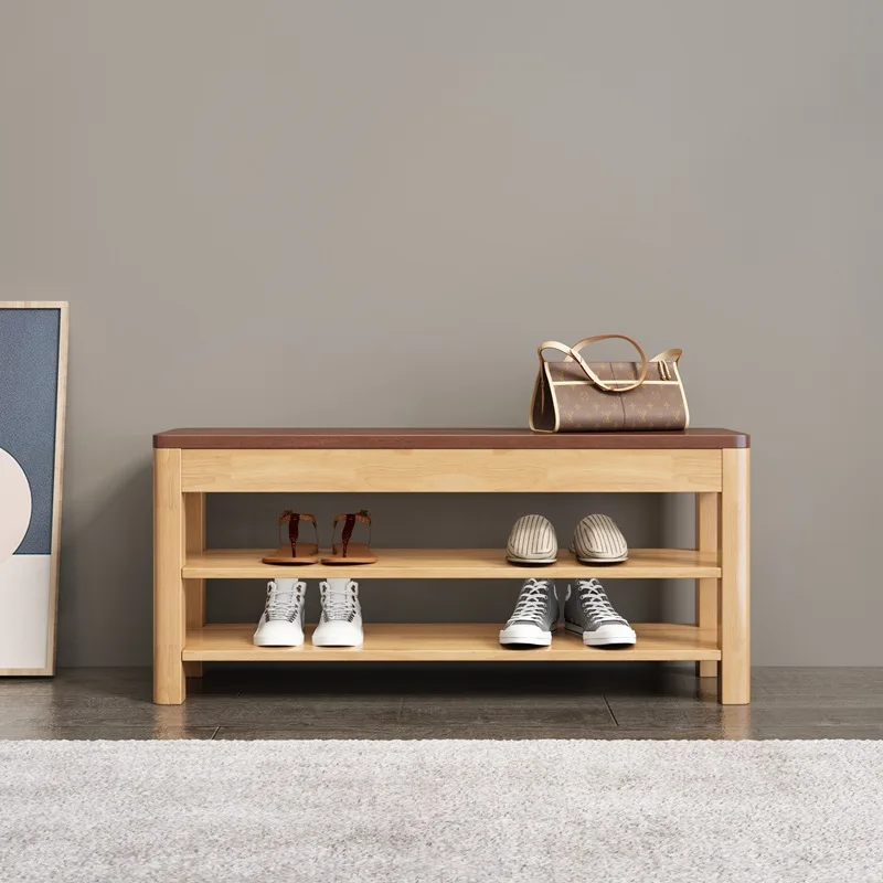 Display Long Shoe Rack Shelf Design Solid Wood Entrance Storage Nordic Household Entryway Bench Sapateiras Living Room HX50XG
Display Long Shoe Rack Shelf Design Solid Wood Entrance Storage Nordic Household Entryway Bench Sapateiras Living Room HX50XG