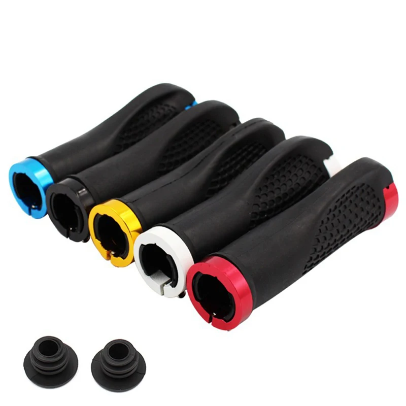 Mountain bike bicycle grip cover Aluminum alloy bilateral locking handle cover Rubber meat ball non-slip grip
Mountain bike bicycle grip cover Aluminum alloy bilateral locking handle cover Rubber meat ball non-slip grip