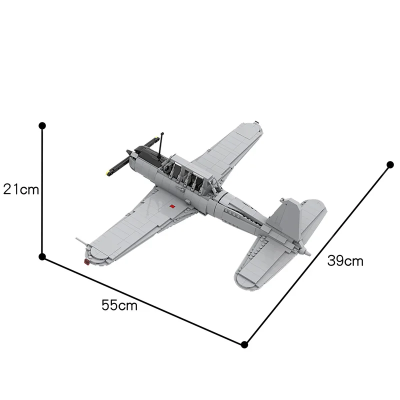 MOC BT-13A Wrath Bombersgame Compatible High-tech Soldier Bombers Bricks Fightersl Model DIY Toys Building Blocks For Gifts
MOC BT-13A Wrath Bombersgame Compatible High-tech Soldier Bombers Bricks Fightersl Model DIY Toys Building Blocks For Gifts