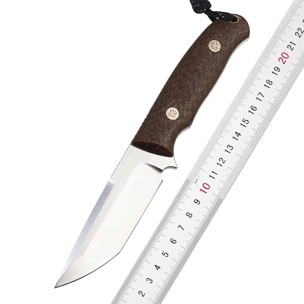 New D2 Steel Fixed Knife High-end Micarta Camping Rescue Hiking Equipment Outdoor Tactical Fruit Knife EDC Tool
New D2 Steel Fixed Knife High-end Micarta Camping Rescue Hiking Equipment Outdoor Tactical Fruit Knife EDC Tool