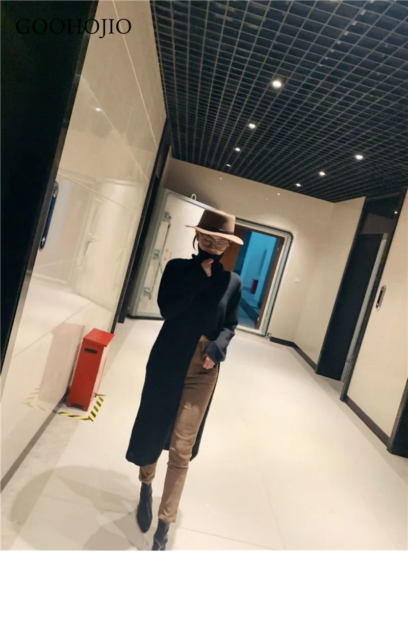 GOOHOJIO Autumn Winter Women Knitted Turtleneck Cashmere Sweater 2020 Casual Basic Pullover Jumper Batwing Long Sleeve Loose Top
GOOHOJIO Autumn Winter Women Knitted Turtleneck Cashmere Sweater 2020 Casual Basic Pullover Jumper Batwing Long Sleeve Loose Top