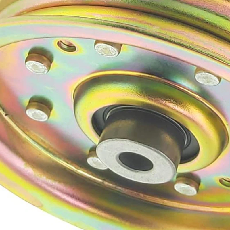 Single Groove Pulley for Lawn Mower(38,42,46,54)inch Heavy Duty Flat Idler Replacement Suitable for Cub Cadet 956-04129
Single Groove Pulley for Lawn Mower(38,42,46,54)inch Heavy Duty Flat Idler Replacement Suitable for Cub Cadet 956-04129