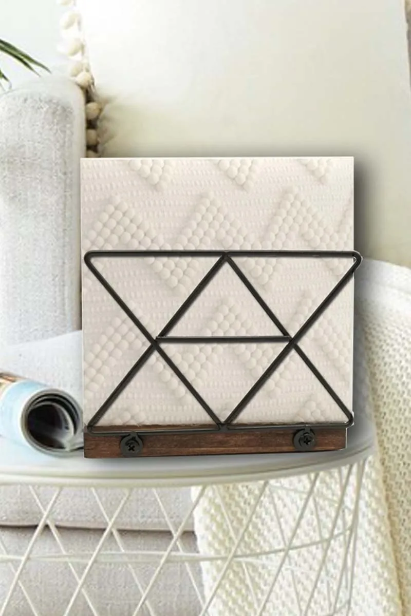 Nordic Style Triangle Geometry Simple Desktop Napkin Paper Clip Kitchen Restaurant Holder Creative Home
Nordic Style Triangle Geometry Simple Desktop Napkin Paper Clip Kitchen Restaurant Holder Creative Home