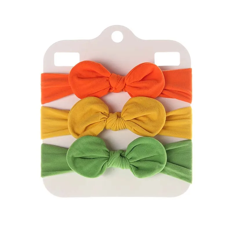 3Pcs/Set Baby Nylon Bows Headband Infant Newborn Turban Elastic Hair Band Girls Solid Colored Headband Headwear Hair Accessories
3Pcs/Set Baby Nylon Bows Headband Infant Newborn Turban Elastic Hair Band Girls Solid Colored Headband Headwear Hair Accessories