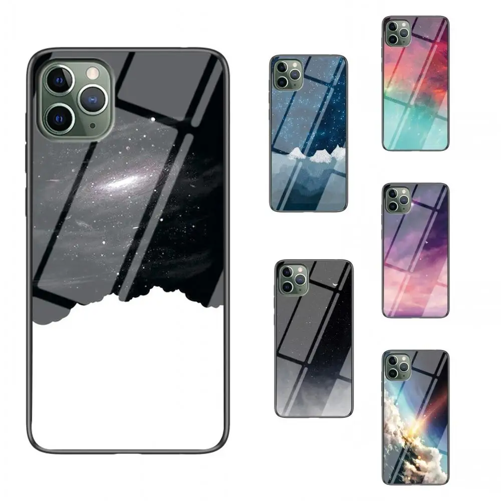 Для iphone 11 Pro Max 11Pro роскошный брендовый стеклянный чехол для 6 6S 7 8 plus X XS MAX XR 12