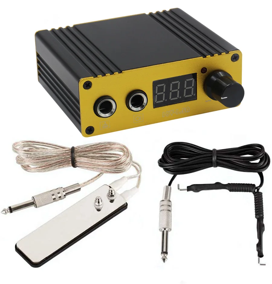 New Tattoo Power Supply Tattoo Foot Pedal Clip Cord Tattoo Supply Kit For Tattoo Machine Gun Tattoo Supplies
New Tattoo Power Supply Tattoo Foot Pedal Clip Cord Tattoo Supply Kit For Tattoo Machine Gun Tattoo Supplies