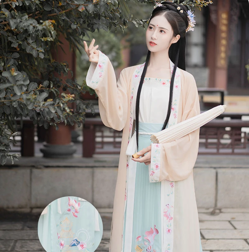 Hanfu Dress Traditional Chinese Folk Dance Performance Costume Anicent Han Dynasty Cosplay Princess Dancewear
Hanfu Dress Traditional Chinese Folk Dance Performance Costume Anicent Han Dynasty Cosplay Princess Dancewear
