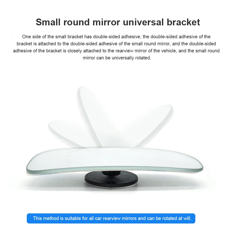 2pcs Car Mirror 360 Degree Wide Angle Convex Blind Spot Mirror Parking Auto Motorcycle Rear View Adjustable Mirror Accessories
2pcs Car Mirror 360 Degree Wide Angle Convex Blind Spot Mirror Parking Auto Motorcycle Rear View Adjustable Mirror Accessories