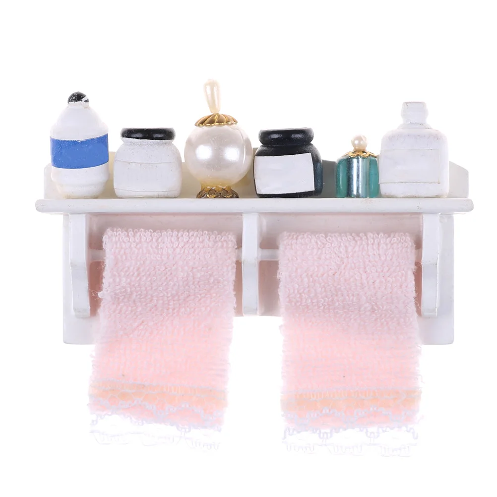 Towel Rack Shower Faucet Tissue Toothbrush Toothpaste Cup Baskets Hair Dryer 1/12 DIY Dollhouse Bathroom Furniture Accessories
Towel Rack Shower Faucet Tissue Toothbrush Toothpaste Cup Baskets Hair Dryer 1/12 DIY Dollhouse Bathroom Furniture Accessories