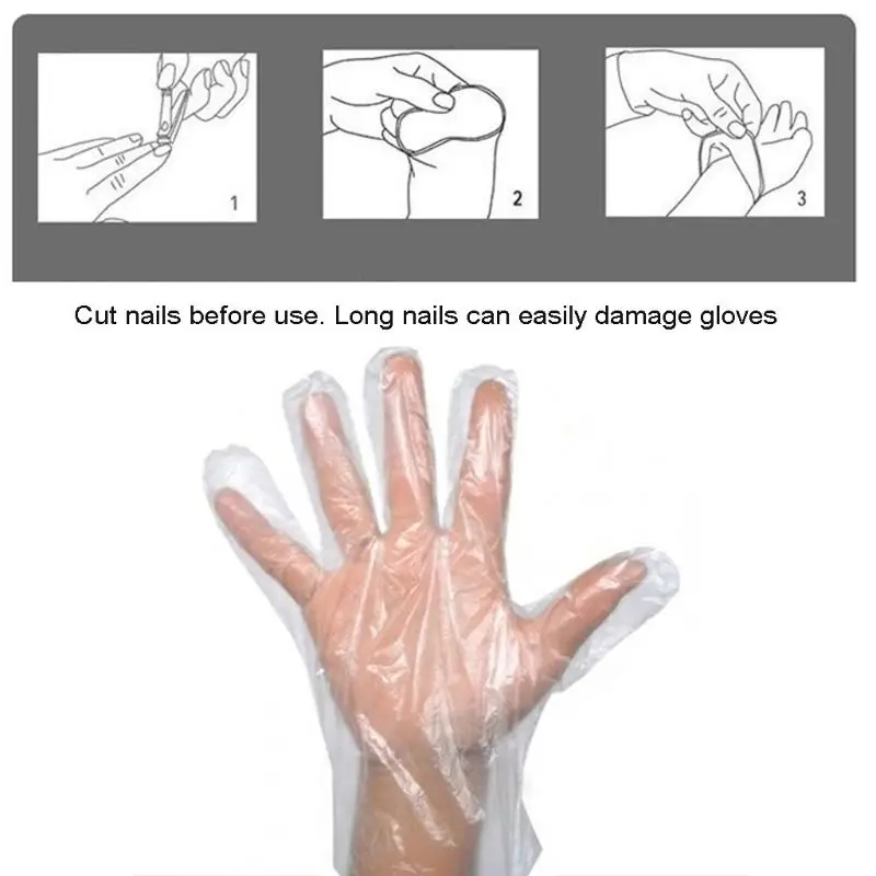 500pcs PE Gloves - Powder Free, Clear, Latex Free And Allergy Free, Plastic, Work, Food Service, Cleaning For Adult
500pcs PE Gloves - Powder Free, Clear, Latex Free And Allergy Free, Plastic, Work, Food Service, Cleaning For Adult