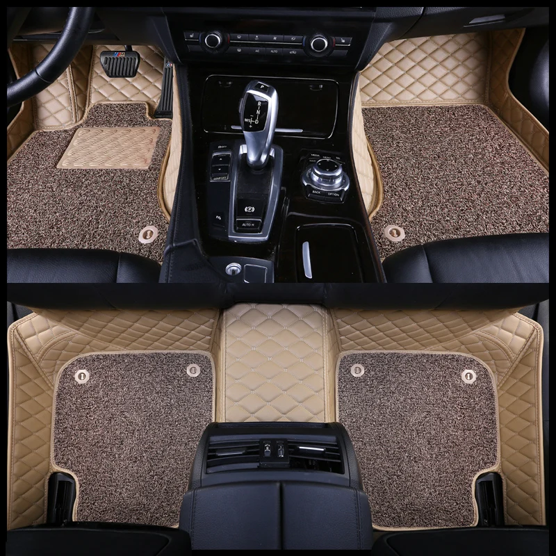 Custom car floor mats For jeep grand cherokee compass commander renegade waterproof car accessories Double Foot mats
Custom car floor mats For jeep grand cherokee compass commander renegade waterproof car accessories Double Foot mats