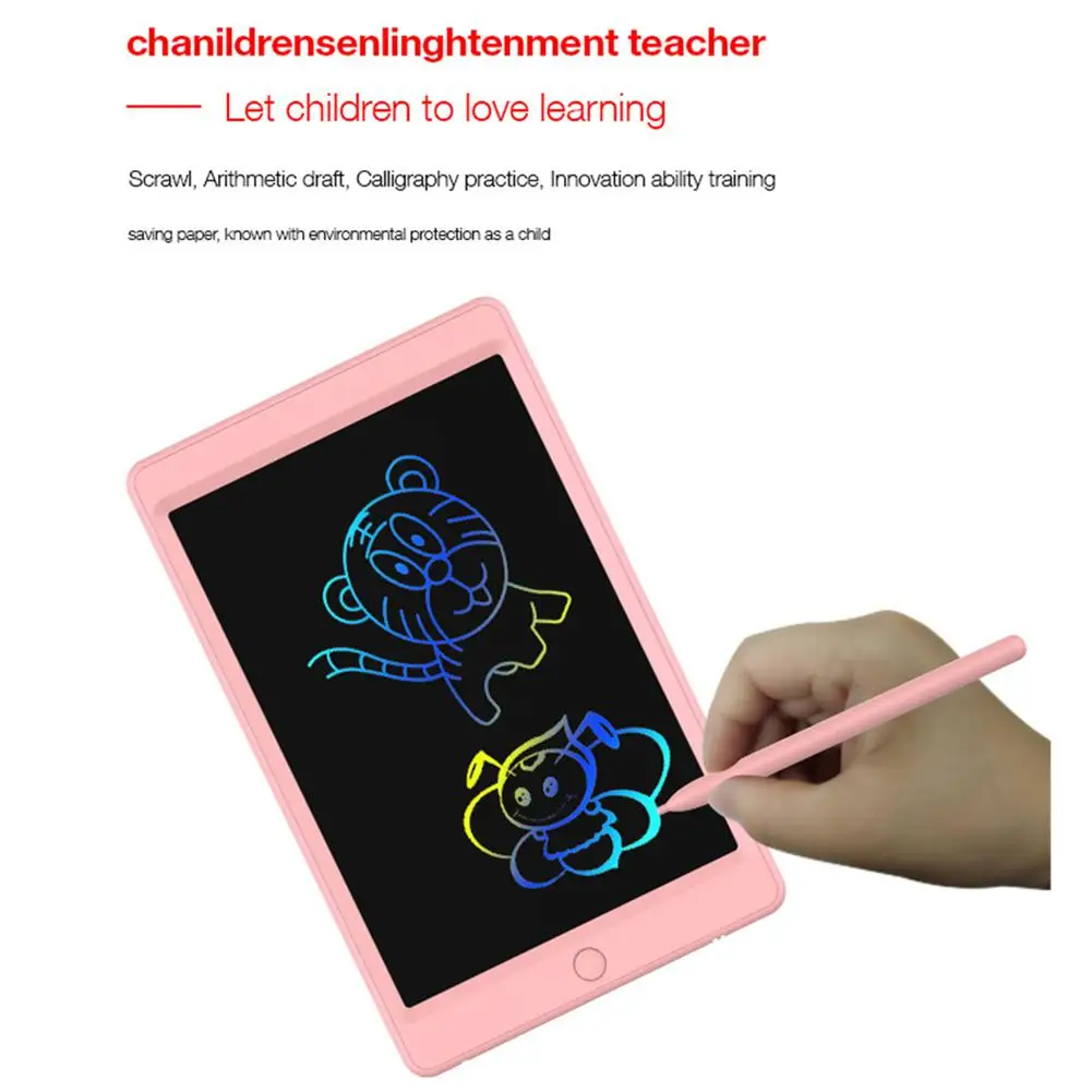 Children LCD Writing Board Lcd Light Energy Color Highlight Handwriting Board Toy Stylus Learning Education Drawing Toys
Children LCD Writing Board Lcd Light Energy Color Highlight Handwriting Board Toy Stylus Learning Education Drawing Toys