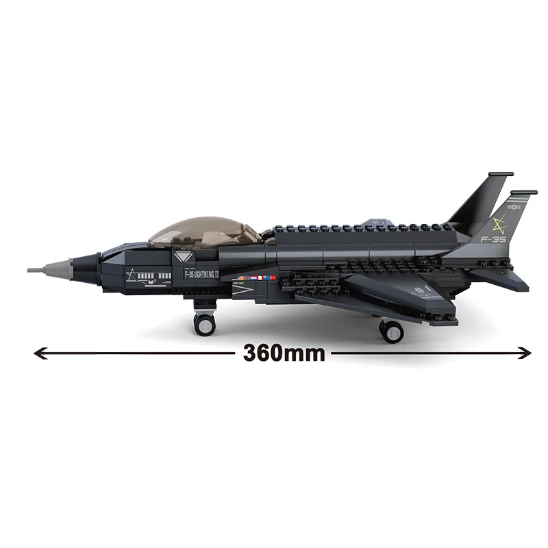 Sluban 0510 252pcs Military Series Usa Air Force F35 Fighter Model Building Blocks Enlighten Figure Toys For Children
Sluban 0510 252pcs Military Series Usa Air Force F35 Fighter Model Building Blocks Enlighten Figure Toys For Children
